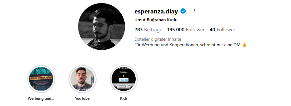 Instagram · 195k Follower